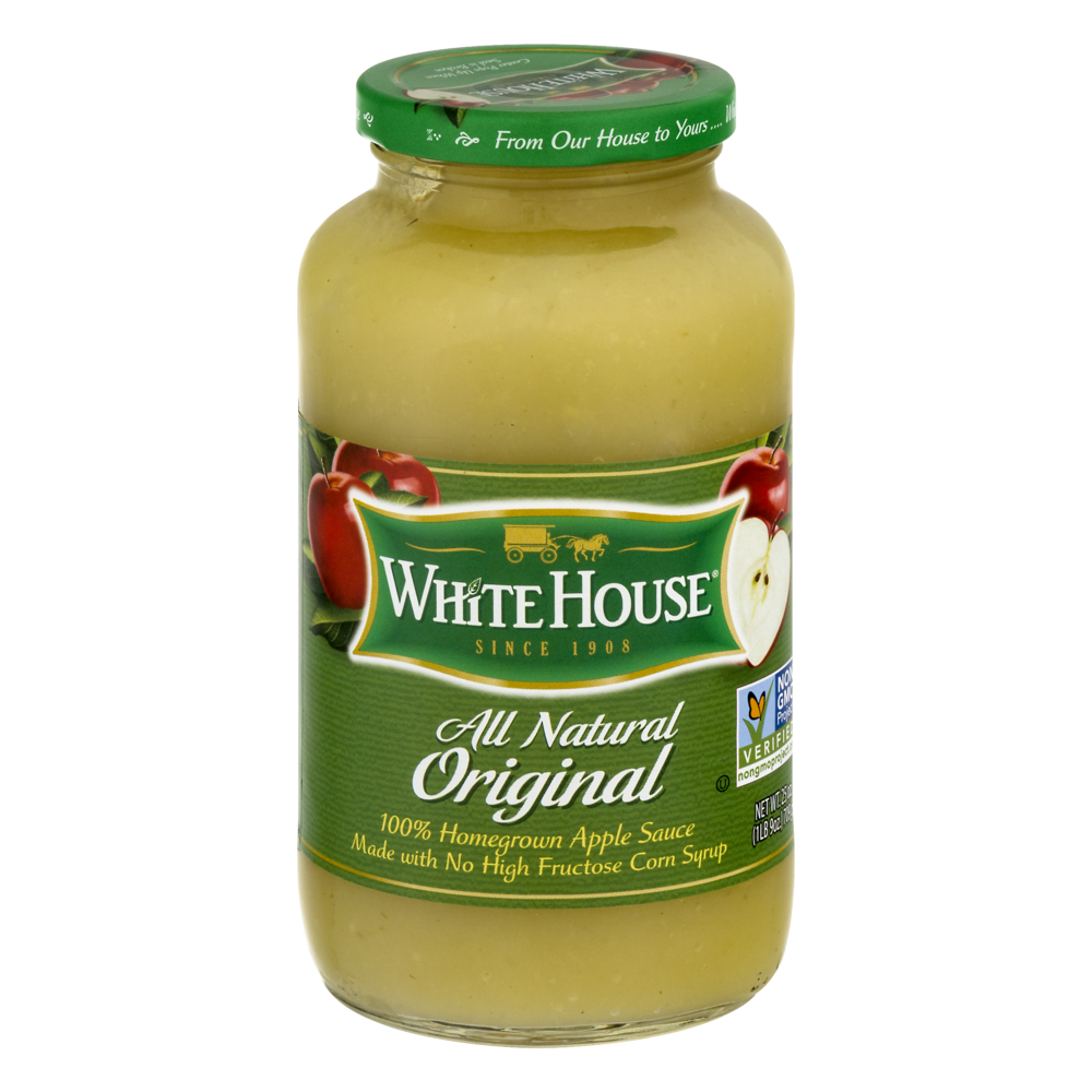 slide 1 of 2, White House Applesauce, 25 oz