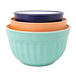 Kolorae Microwave Mixing Bowls Set of 3