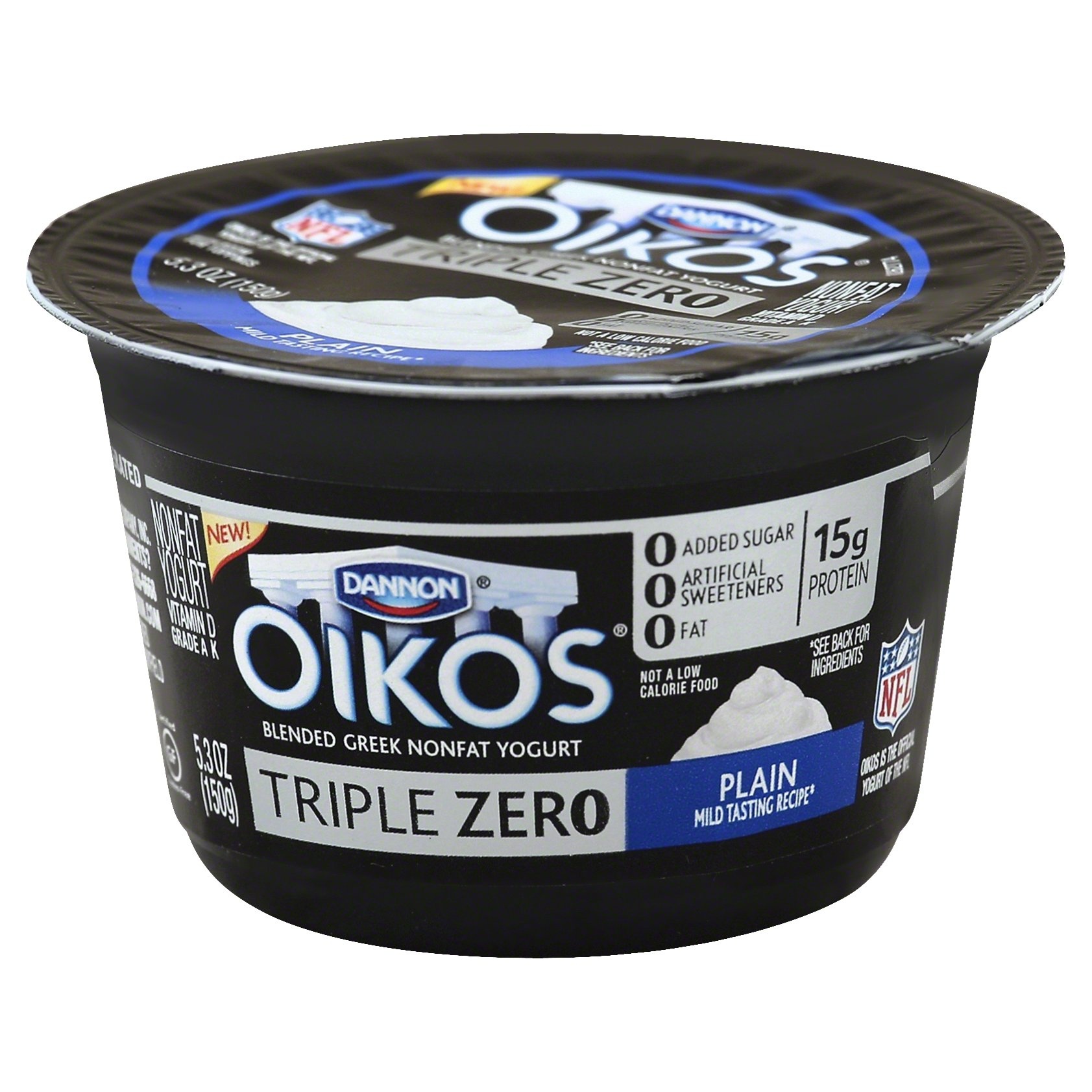 slide 1 of 4, Oikos Yogurt 5.3 oz, 5.3 oz