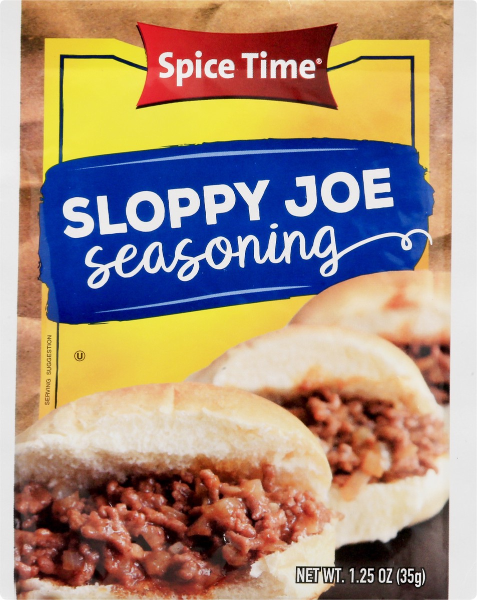 slide 10 of 11, Spice Time Sloppy Joe Seasoning 1.25 oz, 1.25 oz