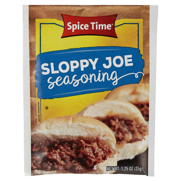 slide 1 of 11, Spice Time Sloppy Joe Seasoning 1.25 oz, 1.25 oz