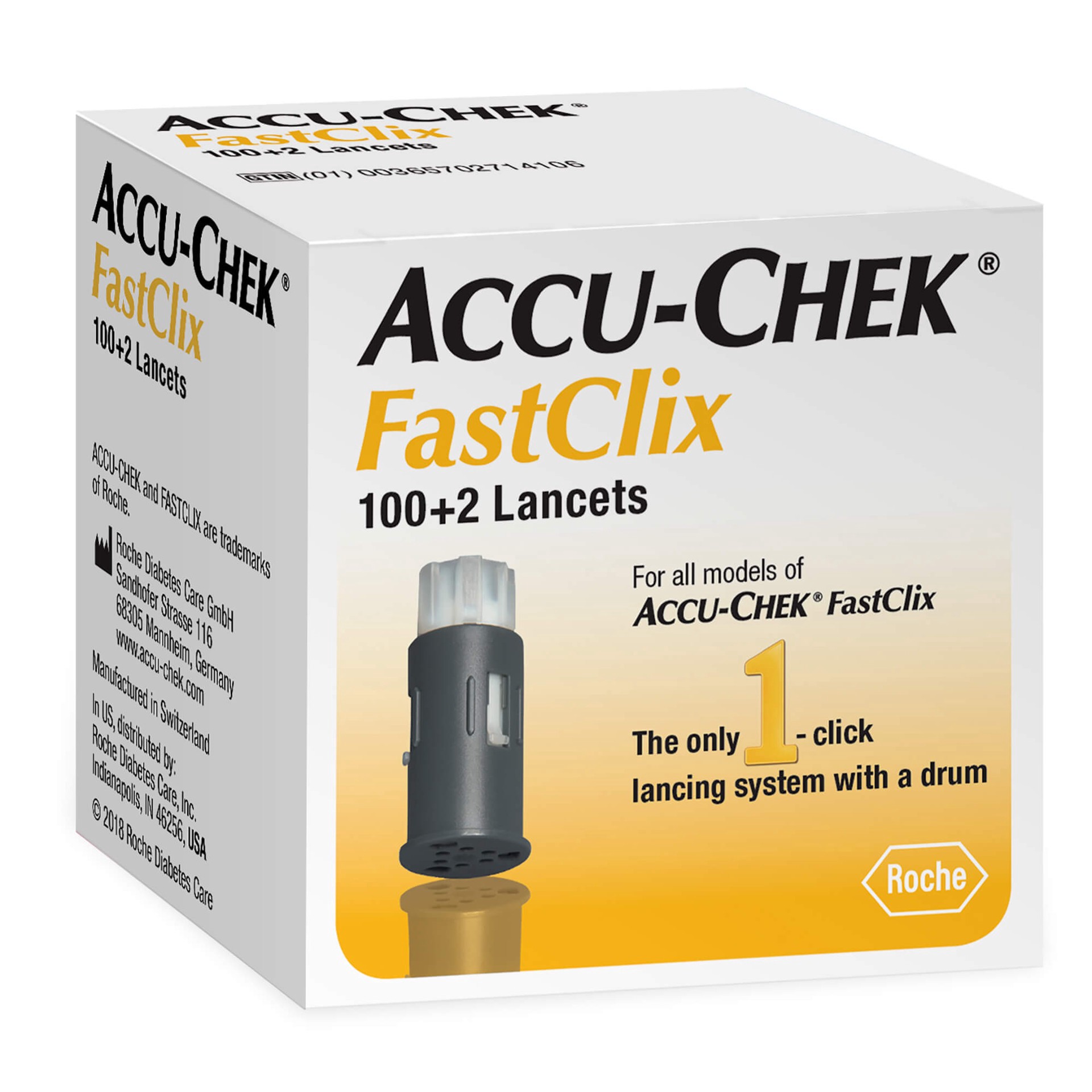 slide 2 of 2, Accu-Chek Fastclix Lancets - 102 Ct, 102 ct