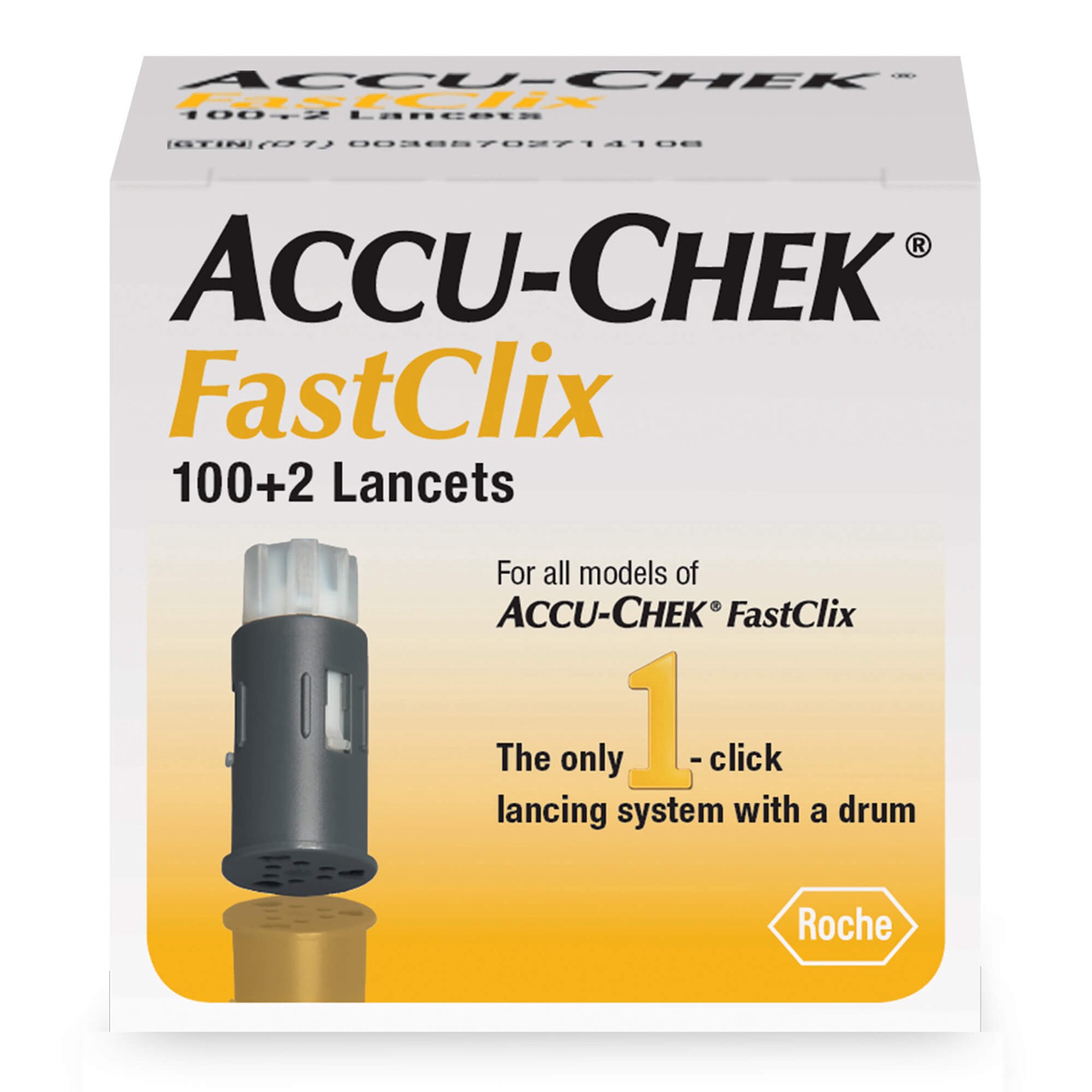 slide 1 of 2, Accu-Chek Fastclix Lancets - 102 Ct, 102 ct