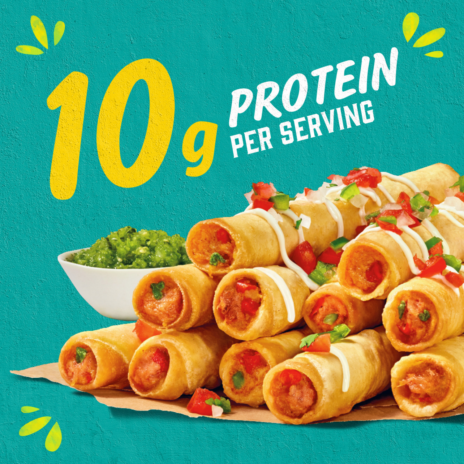 slide 6 of 8, Delimex Chicken & Cheese Taquitos Frozen Snacks, 16 ct Box, 16 ct
