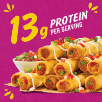 slide 11 of 29, Delimex Beef & Cheese Taquitos Frozen Snacks, 16 ct Box, 19.2 oz