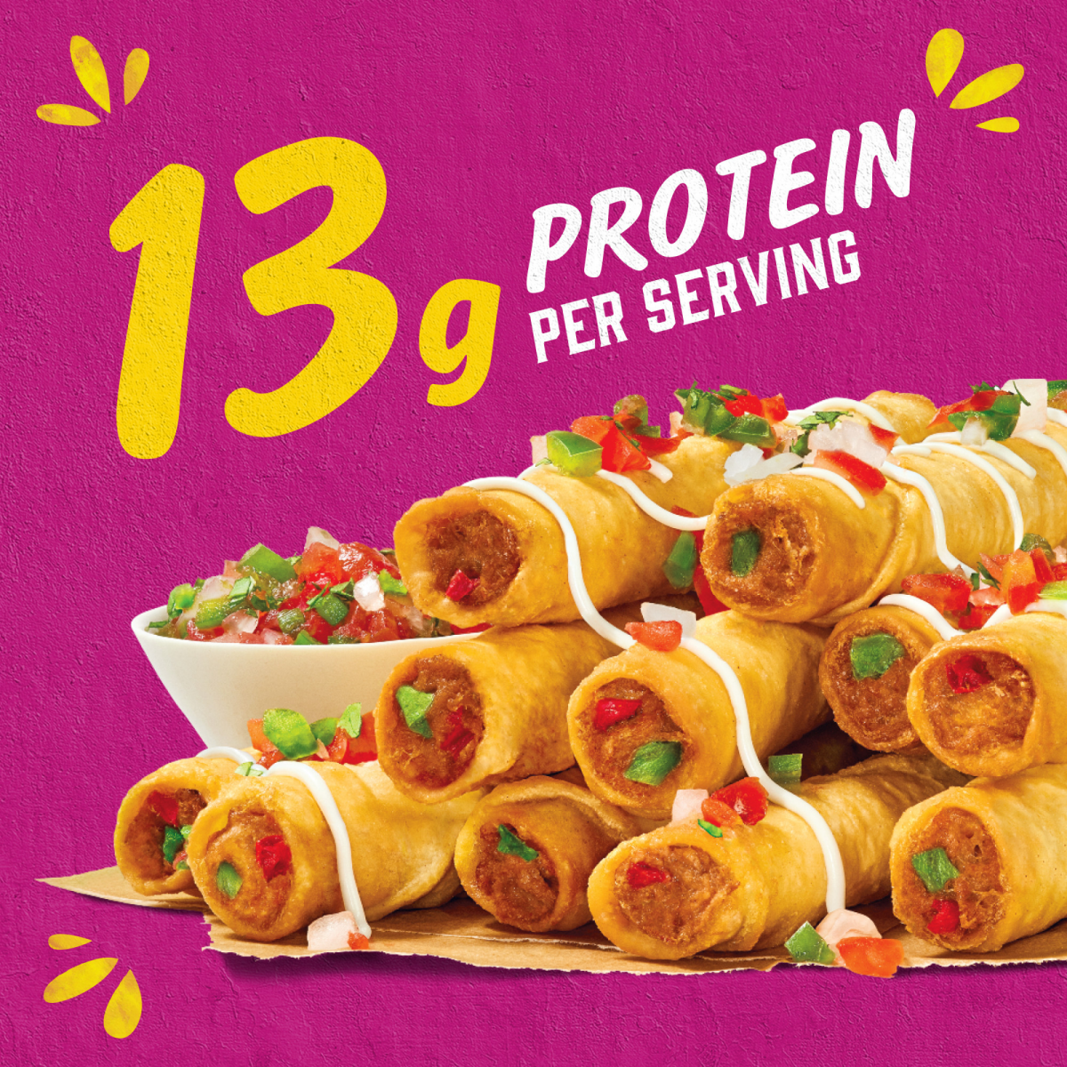 slide 23 of 29, Delimex Beef & Cheese Taquitos Frozen Snacks, 16 ct Box, 19.2 oz