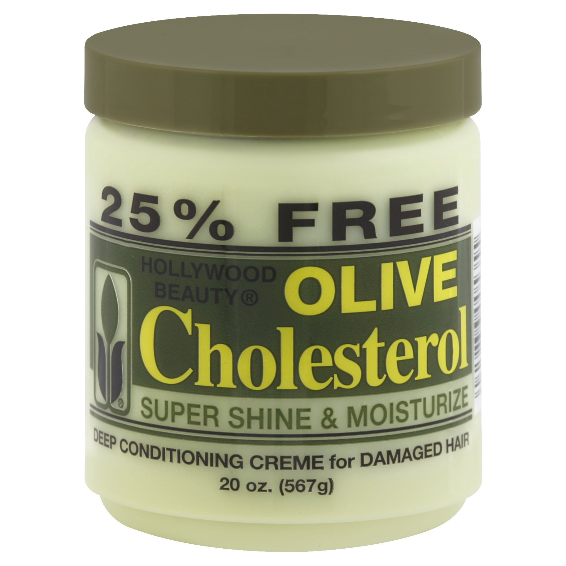 slide 1 of 9, Hollywood Beauty Olive Cholesterol Deep Conditioning Creme 20 oz, 20 oz