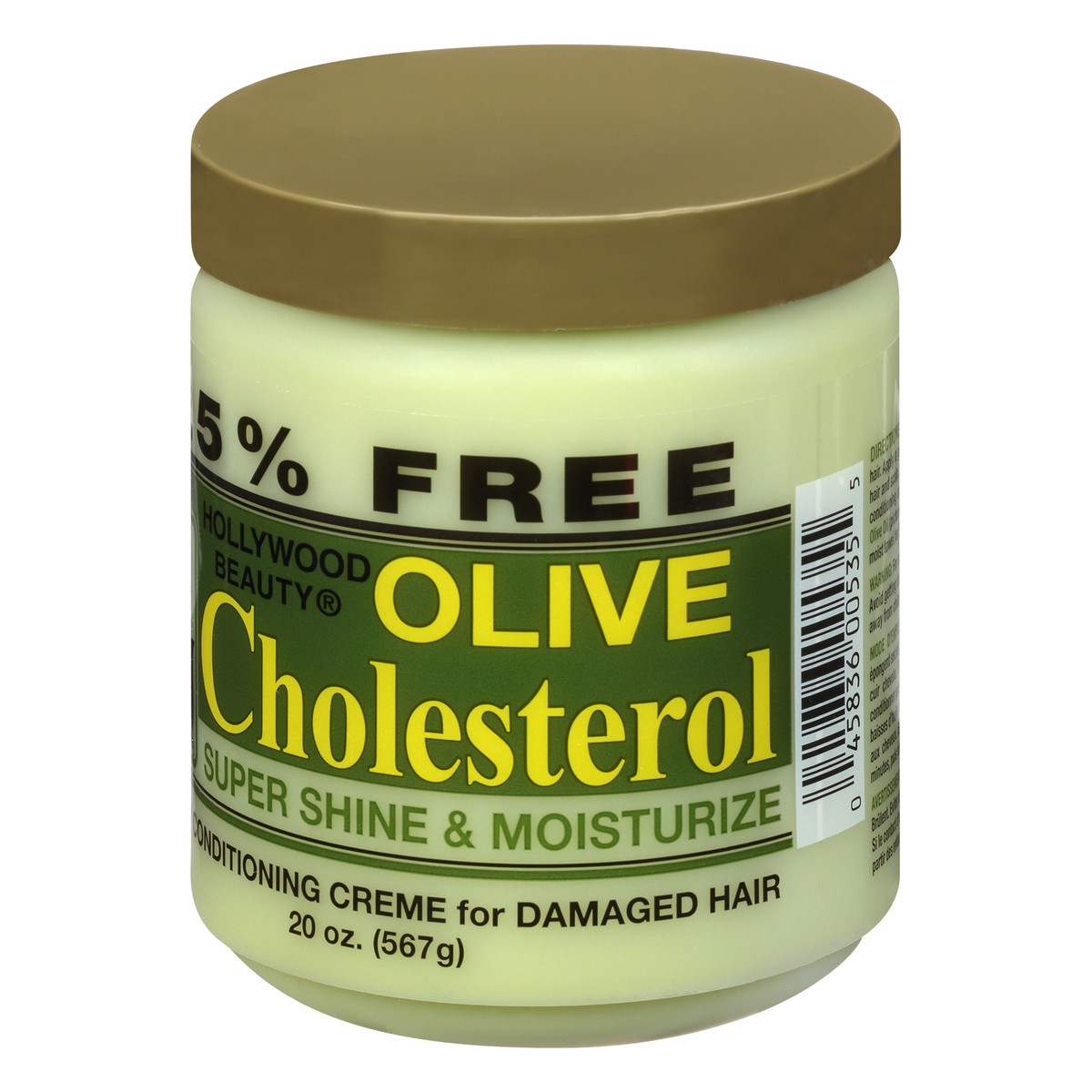 slide 3 of 9, Hollywood Beauty Olive Cholesterol Deep Conditioning Creme 20 oz, 20 oz