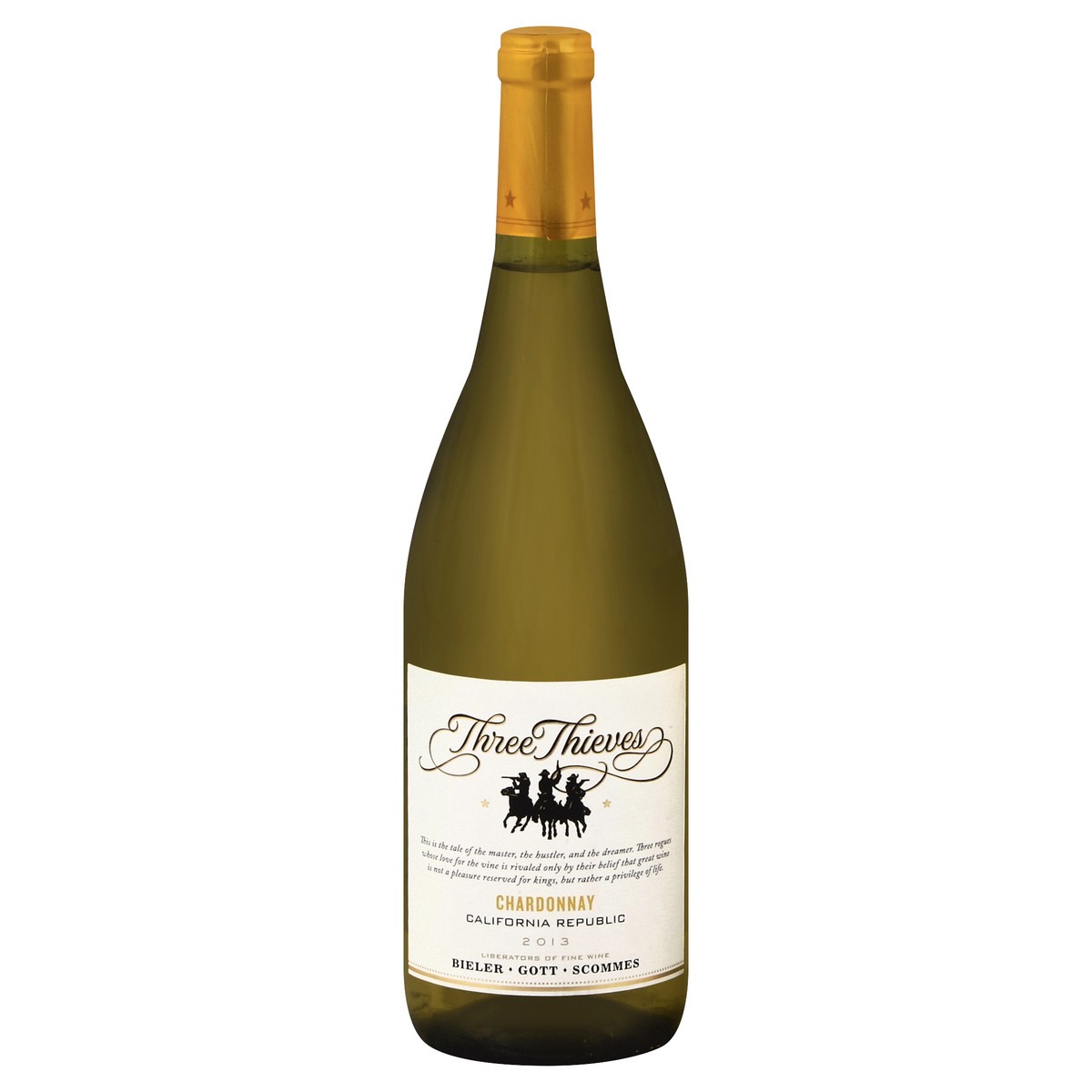 slide 2 of 3, Three Thieves Chardonnay 750 ml, 750 ml