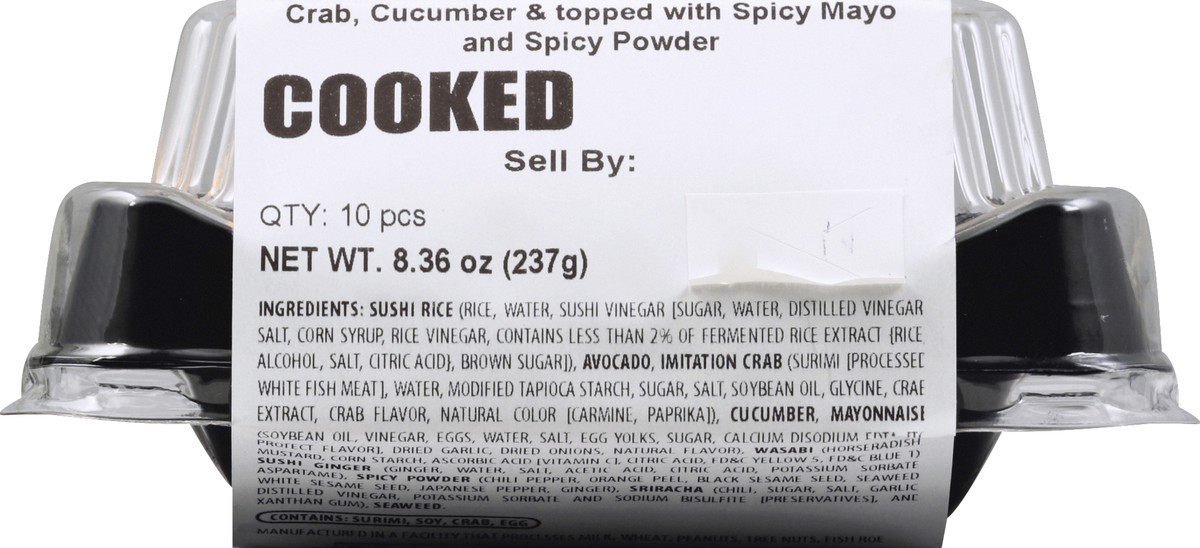 slide 3 of 4, Sushic Sushi 10 ea, 10 ct