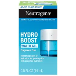 Neutrogena Hydro Boost Hyaluronic Acid Gel Cream, Travel Size Face Moisturizer, 0.5 fl. Oz
