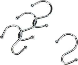 Everyday Living Shower Curtain S Hooks - Chrome