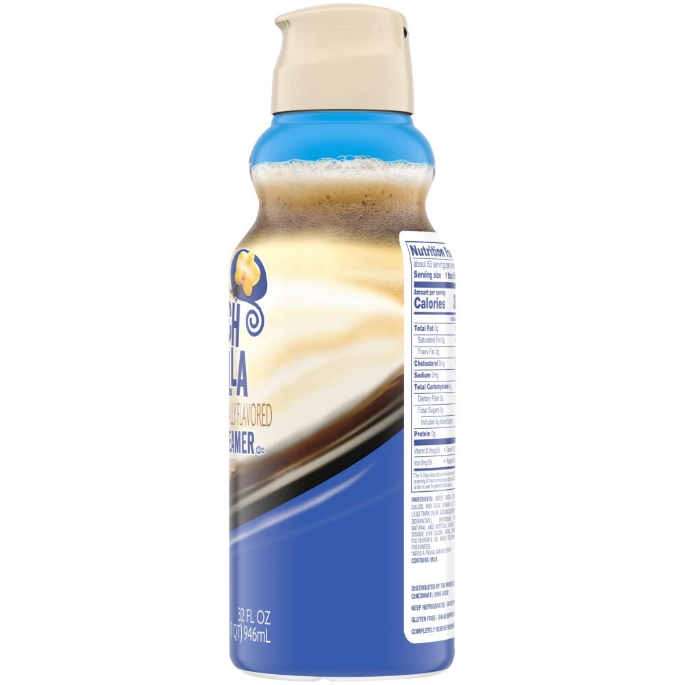 slide 3 of 4, Kroger Coffee Creamer - Sugar Free French Vanilla - 32 fl oz, 32 fl oz