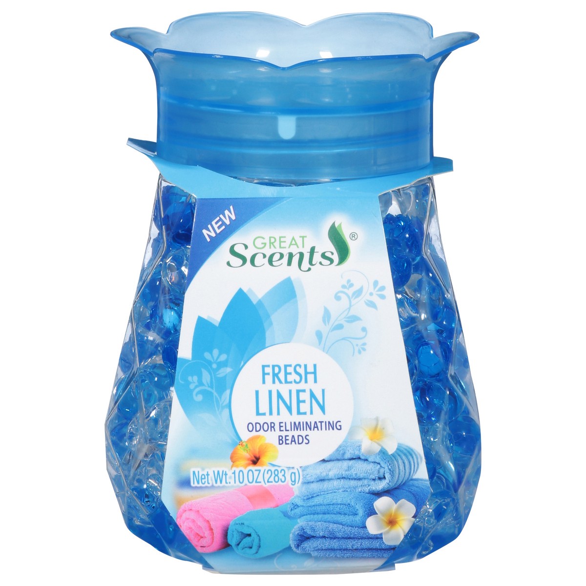slide 8 of 14, Great Scents Fresh Linen Odor Eliminating Beads 10 oz, 10 oz