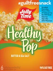 Jolly Time Healthy Pop Microwave Popcorn - 18 oz