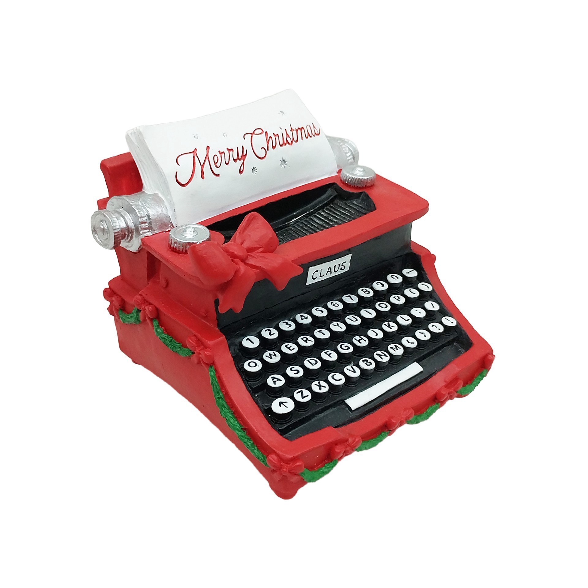 slide 3 of 3, 5" Red Typewriter Tabletop Decor By Ashland, 5 in