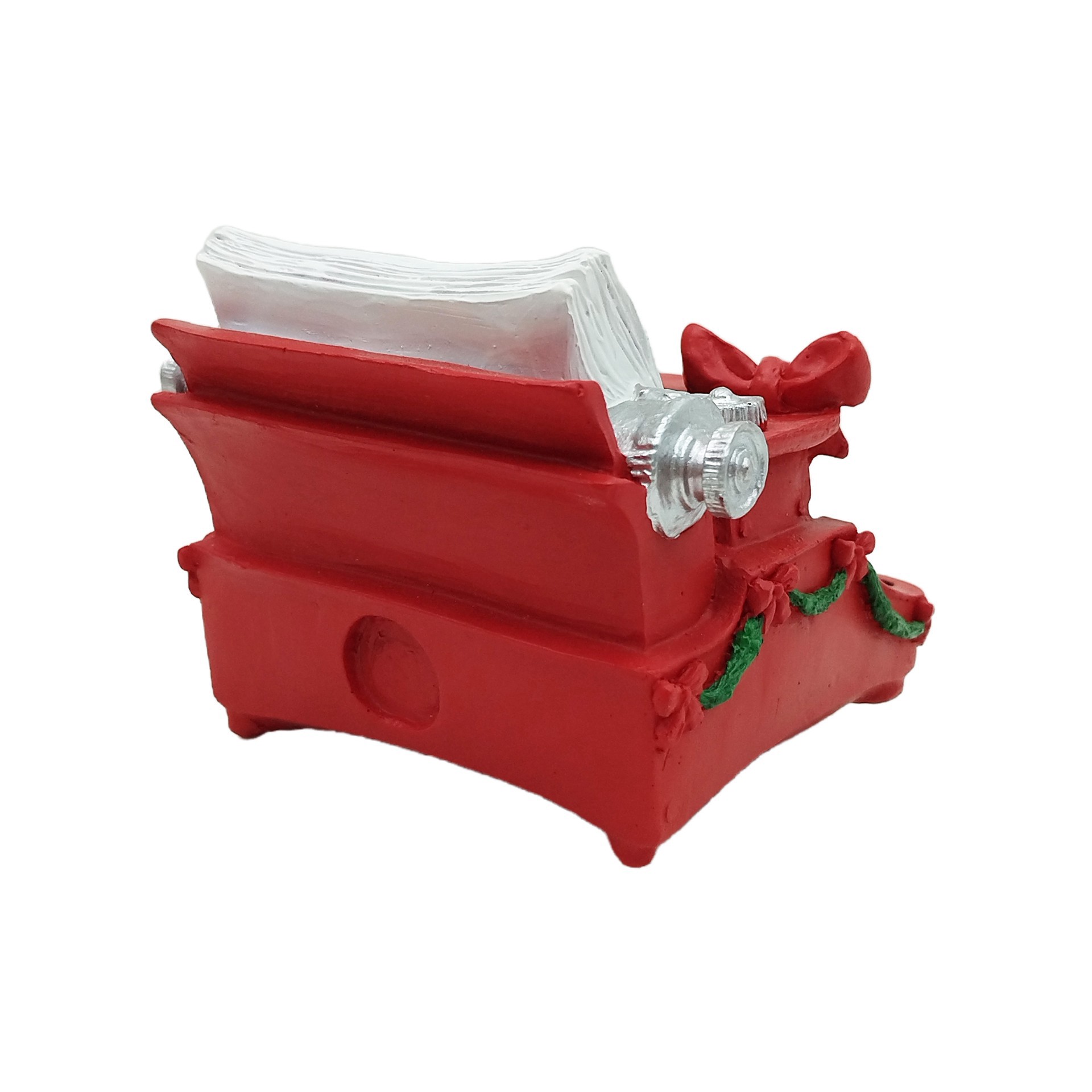 slide 2 of 3, 5" Red Typewriter Tabletop Decor By Ashland, 5 in