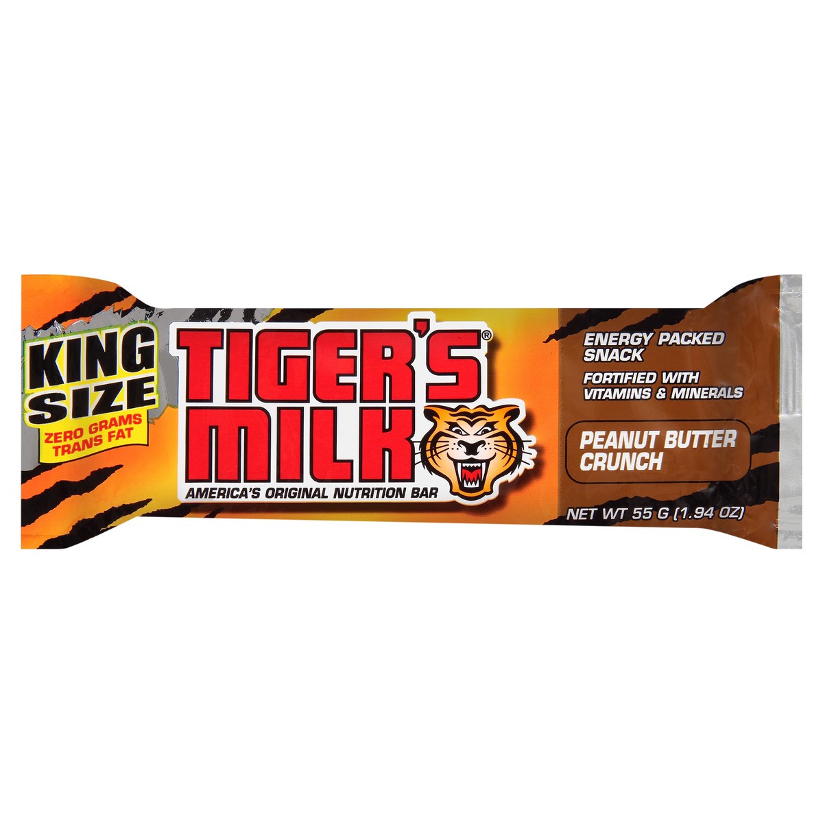 slide 1 of 10, Tiger's Milk Peanut Butter Crunch Nutrition Bars 12-1.94 oz. Wrappers, 1.94 oz