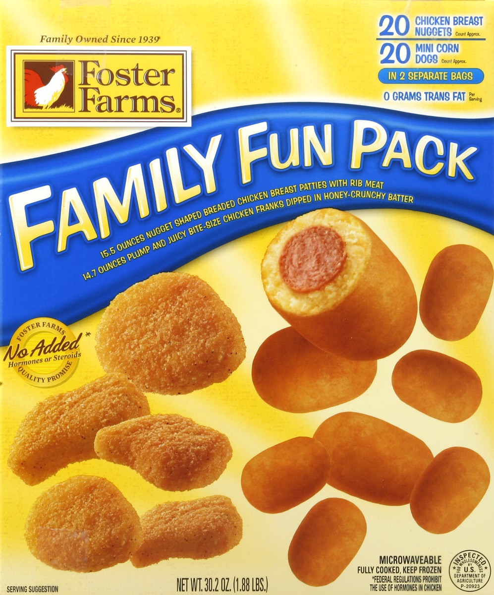 slide 3 of 5, Foster Farms Nuggets and Corn Dogs 30.2 oz, 30.2 oz