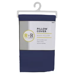 Room & Retreat Body Pillow Protector, Cobalt