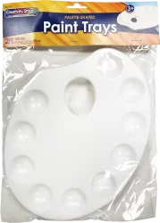 Pacon Creativity Street Palette Shaped Paint Trays