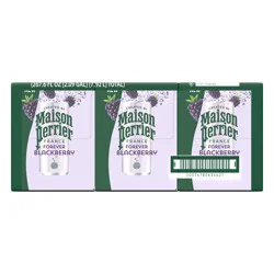 Maison Perrier Forever Blackberry Flavored Sparkling Water, 11.15 FL OZ Cans, 8 Count