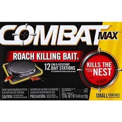 Combat Max Small Roach Bait - 12 Count