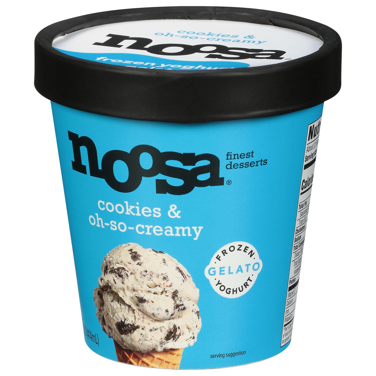 slide 6 of 9, Noosa Gelato Cookies & Oh-So-Creamy Frozen Yoghurt 14 fl oz, 14 oz