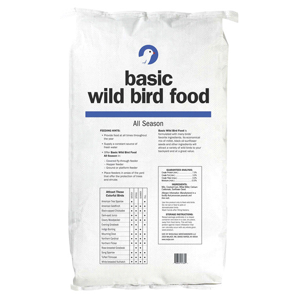 slide 3 of 5, Meijer Basic Wild Bird Food, 40 lb