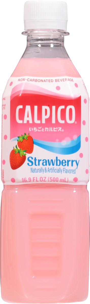 slide 8 of 13, Calpico Strawberry Non-Carbonated Beverage - 16.9 fl oz, 16.9 fl oz