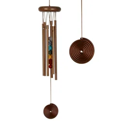 Woodstock Chime Chakra 7 Stones Bronze