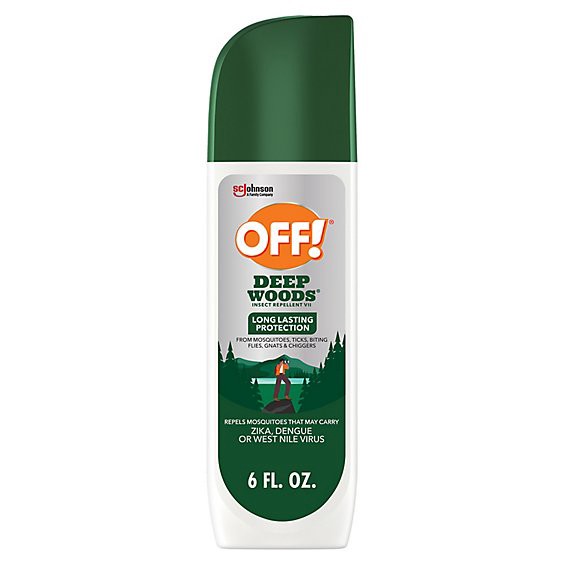 slide 1 of 8, Off! Deep Woods Insect Repellent Vii Spritz - 6 Fl. Oz., 6 fl oz