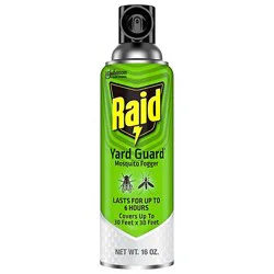 Raid Yard Guard Mosquito Fogger Insecticide Aerosol Spray - 16 Oz