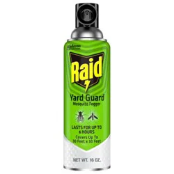 Raid Yard Guard Mosquito Fogger Insecticide Aerosol Spray - 16 Oz