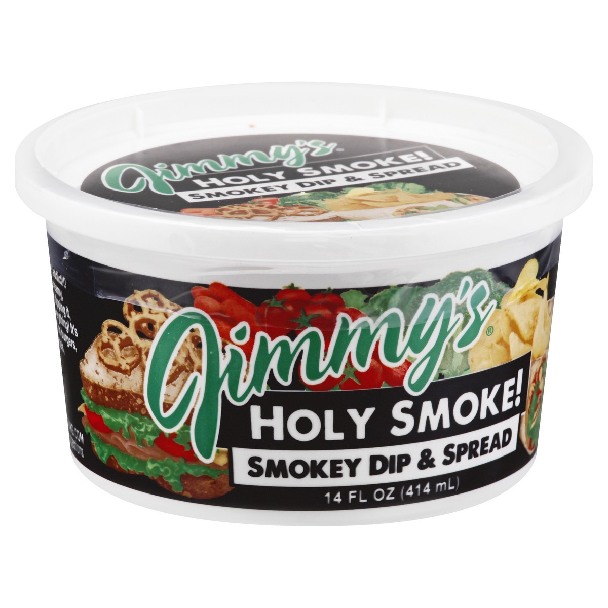 slide 2 of 13, Jimmys Holy Smoke! Smokey Dip & Spread 14 oz, 14 oz