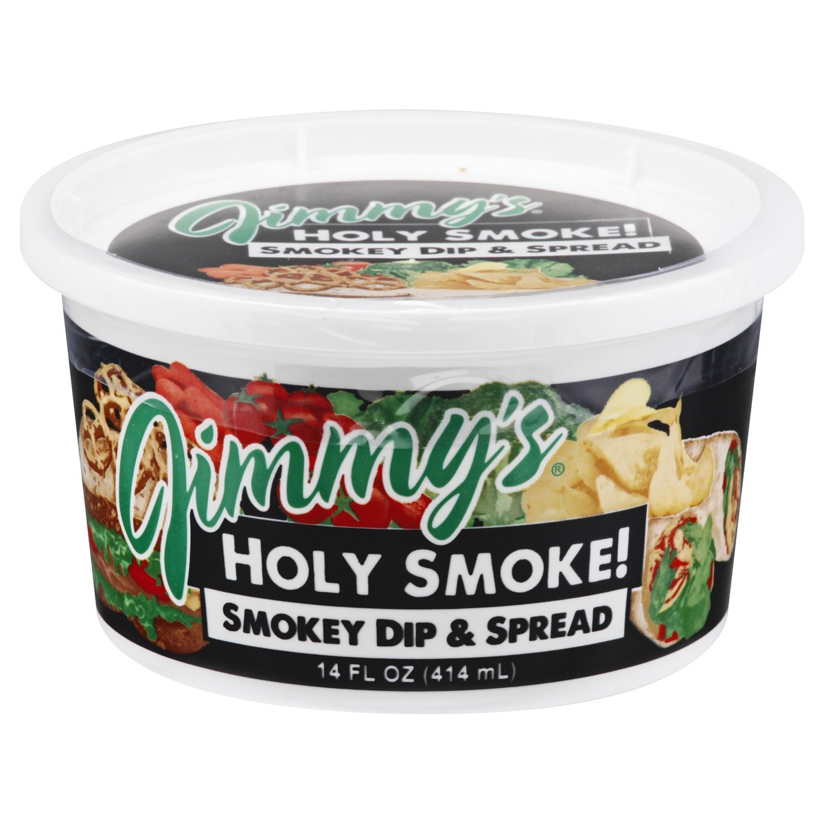 slide 1 of 13, Jimmys Holy Smoke! Smokey Dip & Spread 14 oz, 14 oz