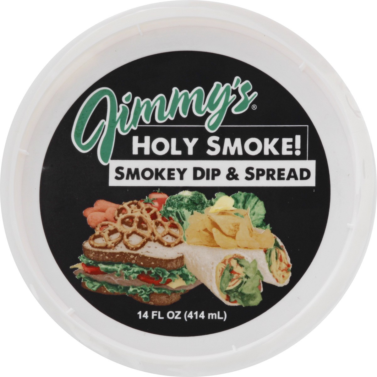 slide 13 of 13, Jimmys Holy Smoke! Smokey Dip & Spread 14 oz, 14 oz