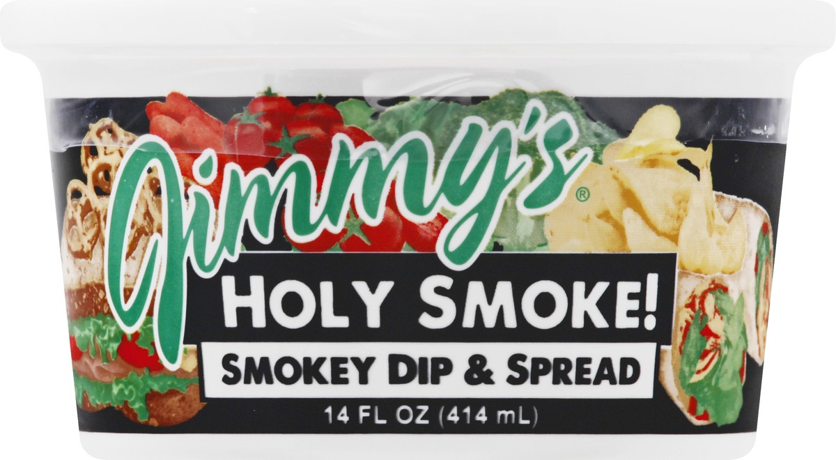 slide 6 of 13, Jimmys Holy Smoke! Smokey Dip & Spread 14 oz, 14 oz