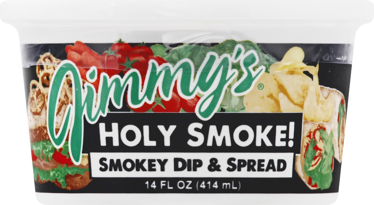 slide 9 of 13, Jimmys Holy Smoke! Smokey Dip & Spread 14 oz, 14 oz