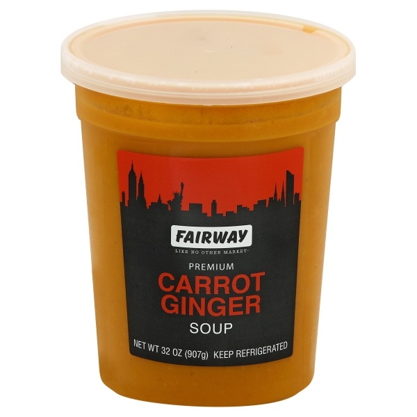 slide 1 of 1, Fairway Soup Carrot Ginger, 32 oz