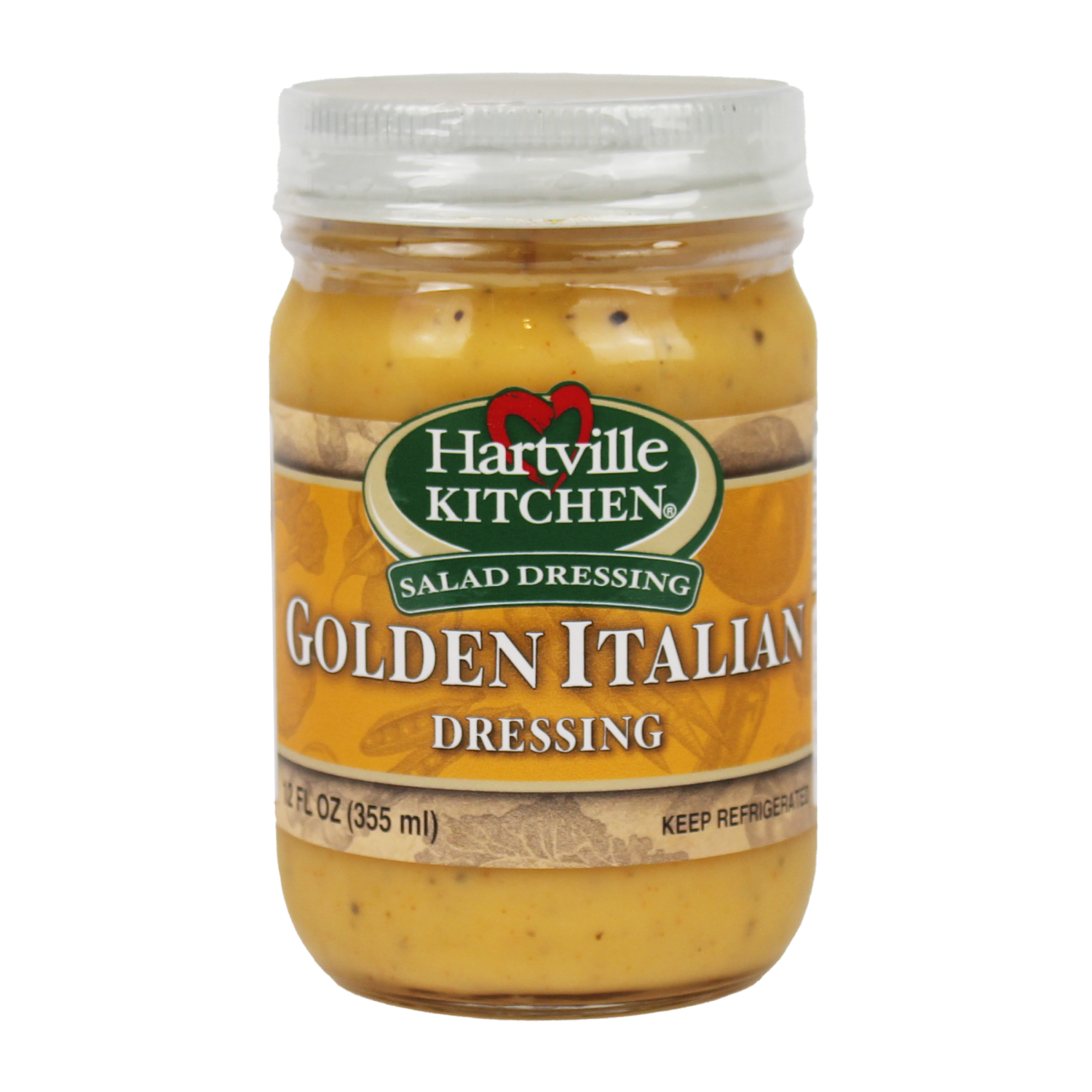 slide 1 of 6, Hartville Kitchen Golden Italian Jar Salad Dress, 1 ct