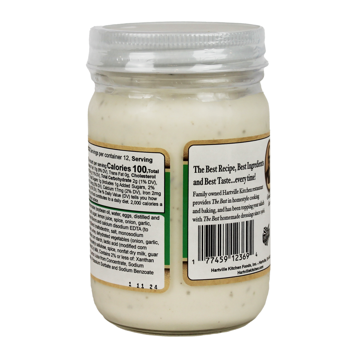 slide 2 of 6, Hartville Kitchen Dressing Homestyle Ranch, 12 oz