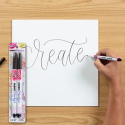 Tulip Fabric Markers Fine Tip Black