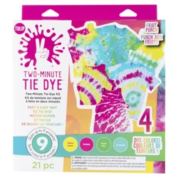 Tulip Two-Minute Tie Dye Kit Fruit Punch - Tulip Color