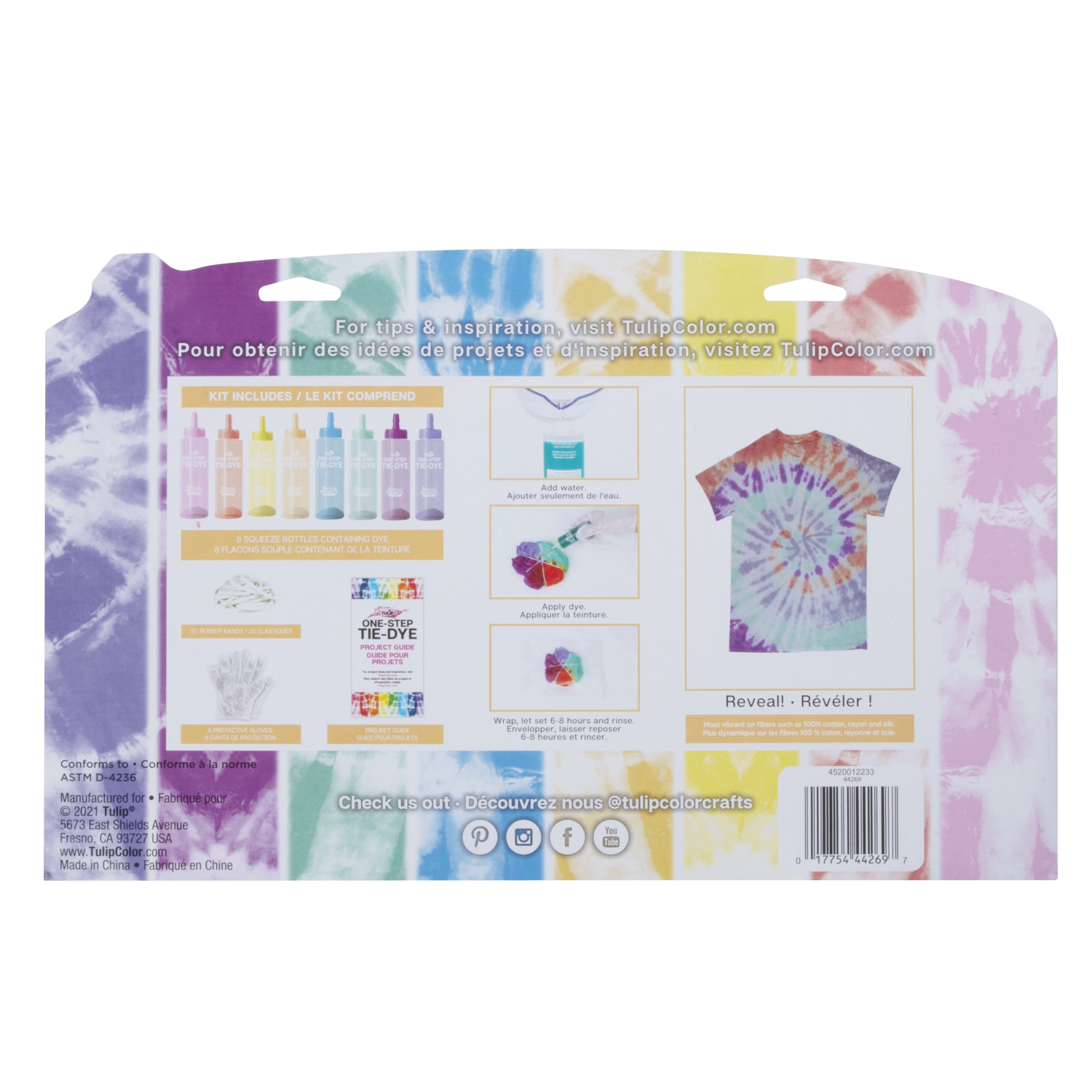 slide 2 of 2, Tulip One Step Tie Dye Kit Ice Cream Shoppe, 1 ct