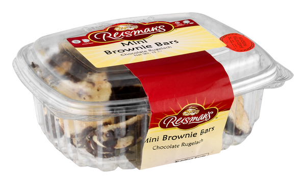 slide 1 of 1, Reisman's Mini Brownie Bars, 15 oz