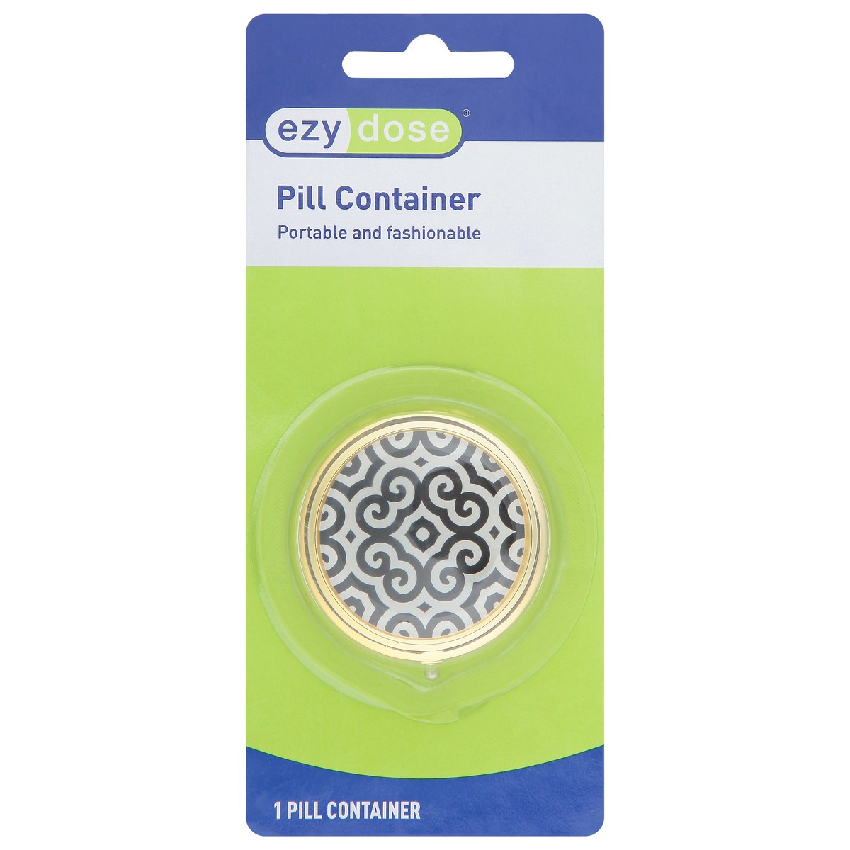 slide 1 of 1, EZY Dose Pill Container 1 ea, 1 ct