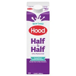 Hood Half & Half, 32 oz