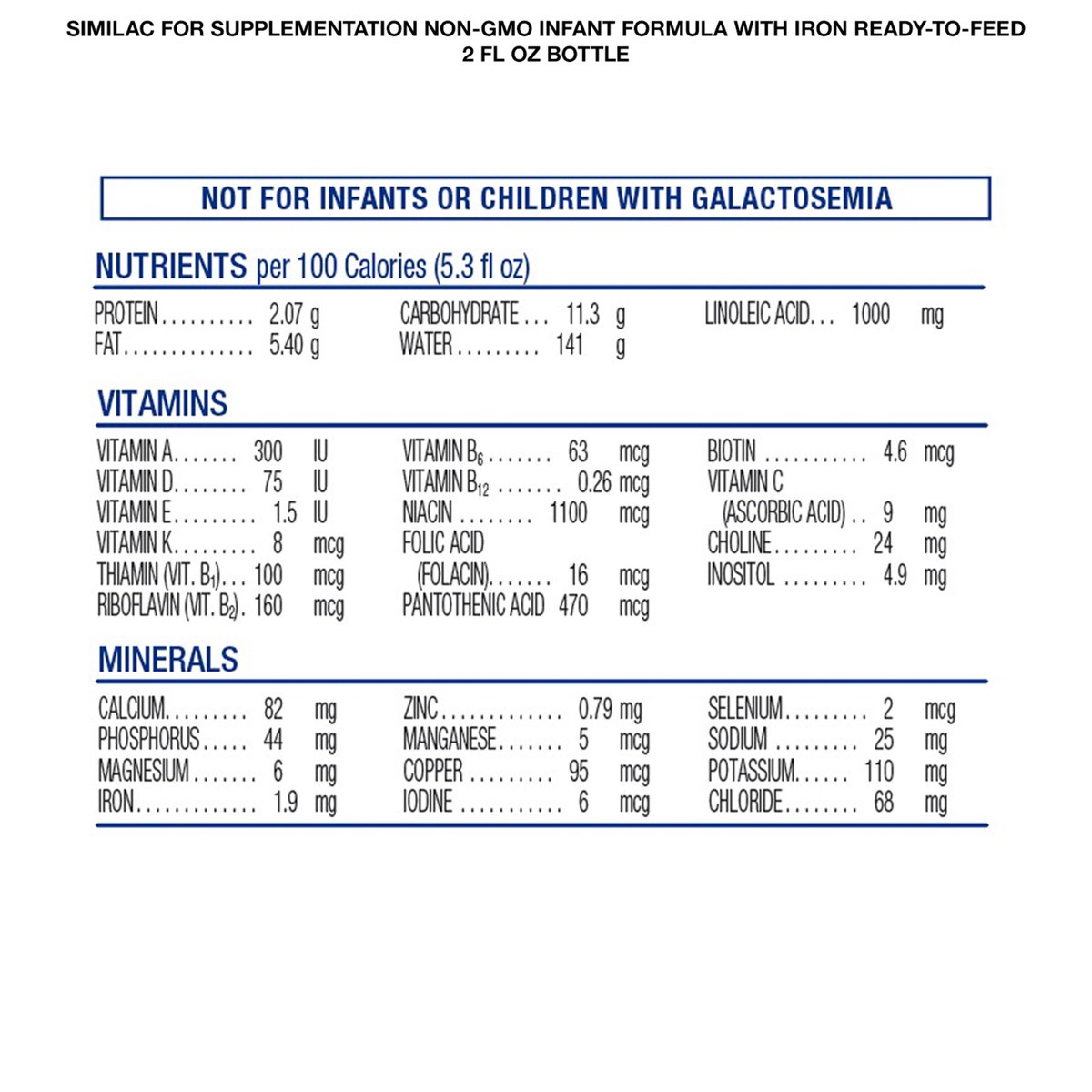 slide 11 of 14, Similac for Supplementation Infant Formula with Iron Powder 1.45 lb Canister, 1.45 lb