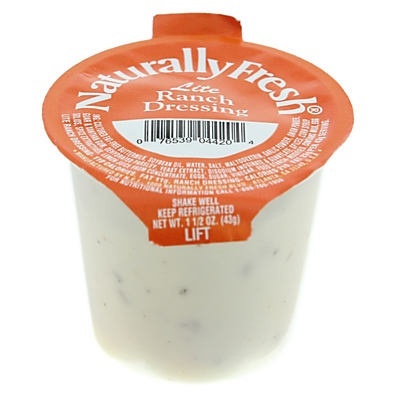 slide 1 of 1, Naturally Fresh Dressing Lite Ranch, 1.5 oz